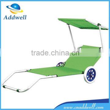 Outdoor multifunction folding trolley beach chair