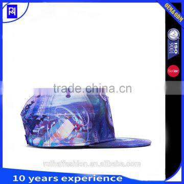 Fashion 3D Printing Snapback Cap Snapback Hat 3D Printing 5 Panel Hat photo-6