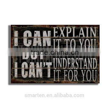 Vintag Decor Wall Plaque Support Custom Wood Plaque photo-1