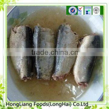 China supply safe delicious tinned fish can