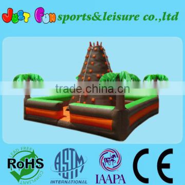 cheap inflatable climbing wall for kids,commercial climbing mountain games