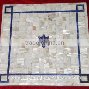 Inlay Mother Of Pearl Table Top