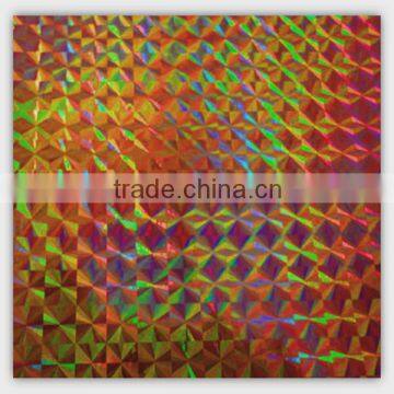 Specialty Glitter Decorative Paper With Laser Gold Color