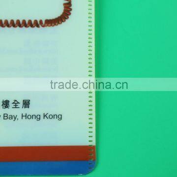 pp Plastic L Shape Plastic Pockets File Folder, Expanding File With Pocket, Folding Document Holder photo-4