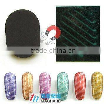 Magic Magnetic Nail art Nail Magnet Ellipse Shape oblique stripe