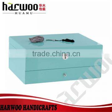 Hot!!! Customized China Manufacturer Exhibition Finish Classic Wooden Jewelry Box Wholesale