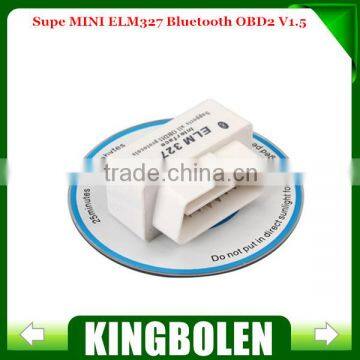 2014 Newest V2.1 Super Mini ELM327 Bluetooth OBD2 Scanner ELM 327 For Multi-brand CANBUS Support All OBD2 Model