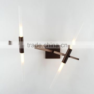 LED Wall Lights Aluminum + Acrylic LED Wall Sconces