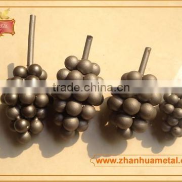 decorative hot sale wrought iron grape leaf