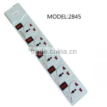 best selling products electrical materials 5 gang extension power socket                        
                                                Quality Choice