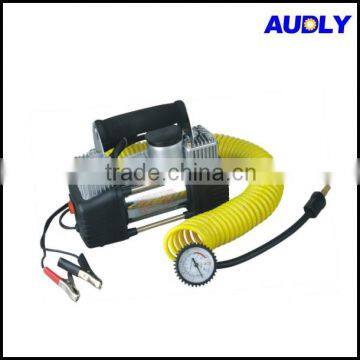 AC1007 Portable Air Pump Compressor/Inflator With Pressure Gauge and LED Light