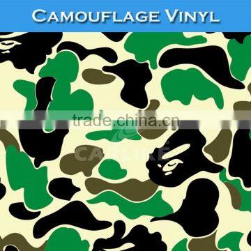 CARLIKE Matt Surface Camouflage Car Wrapping PVC Vinyl Film