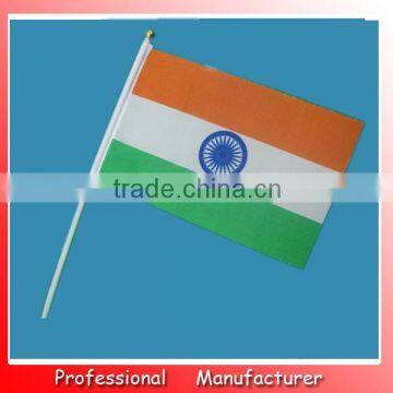 50*70cm Hand Held Flag,red Black Red Flag,68D Polyester Flag