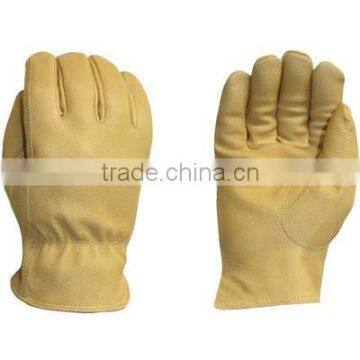 Full Grain Pigskin Leather Gloves/best quality by taidoc