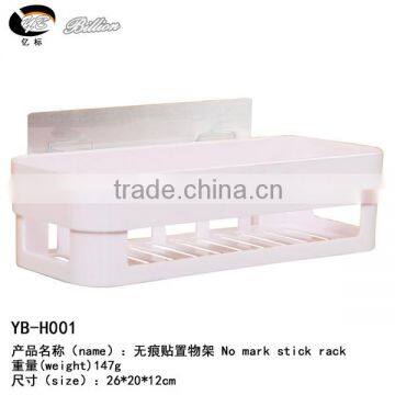 New Design Stick Hanging Box Plastic Rack in Bathroom