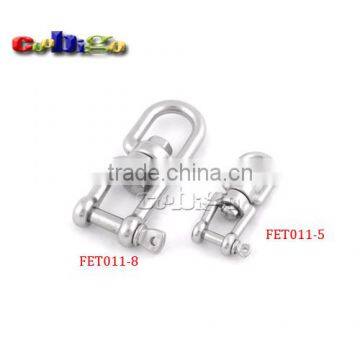 Stainless Steel 304 Swivel Eye And Jaw Shackle For Marine Boat Hardware #FET011-5/8