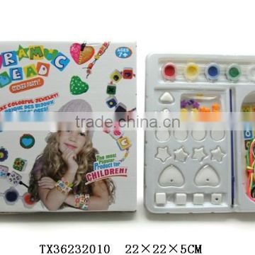 DIY New Geometric Resin Paint Beads Kids Learn Drawing Beauty Toys