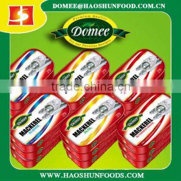 Mackerel canned fish