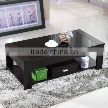SAIL Factory Supply Modern Fashion Tempered Glass Coffee Table photo-3