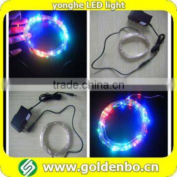 LED silver/copper wire string light for holidays YH-9005I