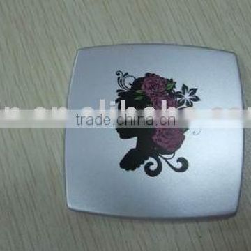 double sides plastic pocket mirror