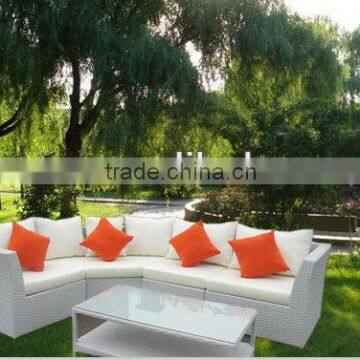 YHA014 SET PLASTIC OUTDOOR RATTAN SOFA