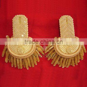 German Bullion Embroidered Epaulette Shoulder Boards