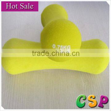 High Quality Finished Colorful Vinyl Dipping Woman's Dumbbells Female Loved Exercise Dumbbell photo-2