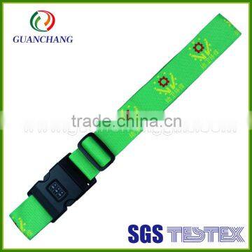 Professional customize practical Tsa luggage belt /strap