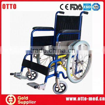 elderly steel wheelchair