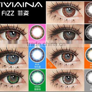 Hot Sale Big Eye Natural Eye Contact Lens Circle Lenses 3-tone Color Lens photo-2