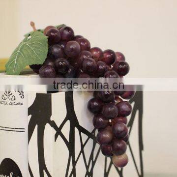 100grains dark purple artificial grapes vines
