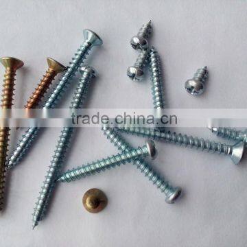 5.5x25 Flat head zinc plated self tapping screw