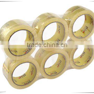 48mm*66m Flat Packaging Clear BOPP Packing Tape