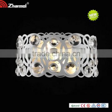 Modern Crystal beaded E14 Wall Lamp for bedroom