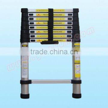 9 steps telescopic ladder with EN131