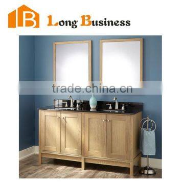 LB-LX2124 Bathroom vanity cabinet bathroom furniturer solid wood cabinet