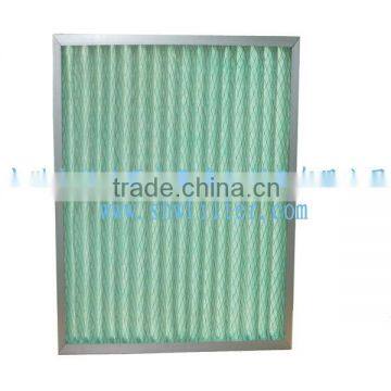 electrical pleated panel filters