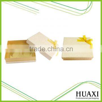 Yellow Custom Colorful Special Gift Cardboard Box with Insert