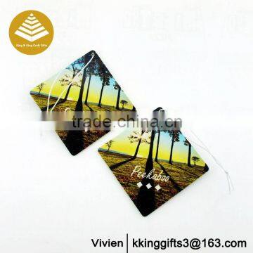 Custom CMYK Printing Logo Hanging Sexy Girl Car Air Freshener Card Sexy Car Air Freshener photo-3