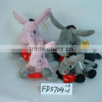 24cm fashion customized stuffed & plush toy animal horse