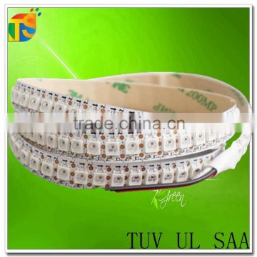 RGB flex controllable ws2812b led strip light rgb 144led dc5v IP65