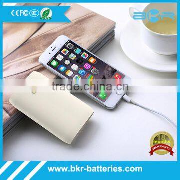 2-Output Portable External Power Bank Battery Charger Pack for IPhone 6/5/4/iPad/iPod/Samsung Devices/Smart Phones/Tablet