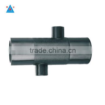 HDPE crossing HDPE pipe fittings