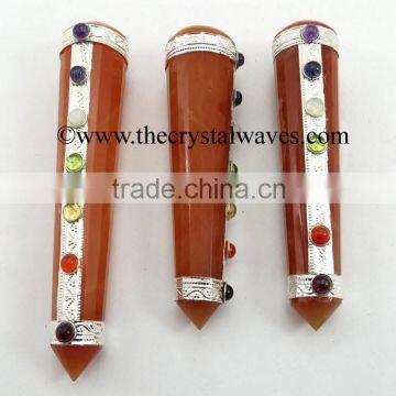 Red Aventurine Chakra Massage Wands