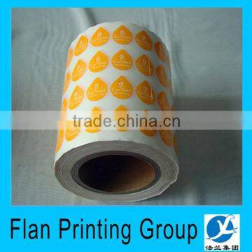 Adhesive Round Plain Printed Cartoon Aluminum Labels photo-6