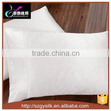 100% mulberry silk 22mm satin white silk pillowcase