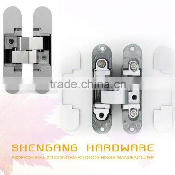 Zinc Alloy 3D Adjustable Interior Door Hinges Concealed 110*24*26*25.5mm