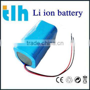 3.7v 7600mah lithium ion battery pack include PCM