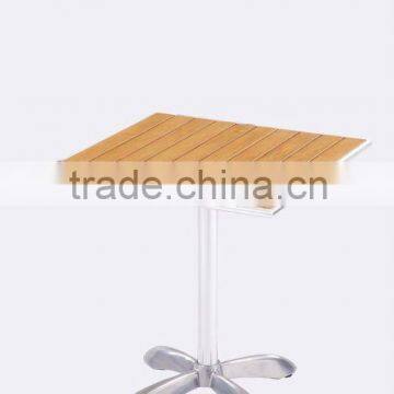 Plastic wood table - dining bistro set